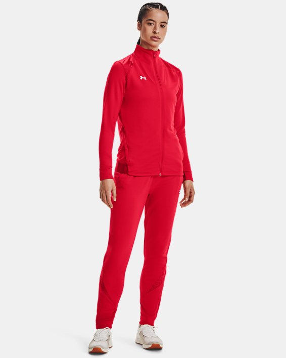 Women's UA Command Warm-Up Pants, Red, pdpMainDesktop image number 2